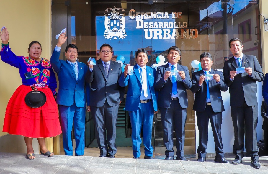 Municipalidad de Puno inaugura modernas instalaciones para la Gerencia de Desarrollo Urbano