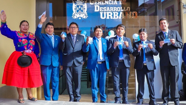 Municipalidad de Puno inaugura modernas instalaciones para la Gerencia de Desarrollo Urbano