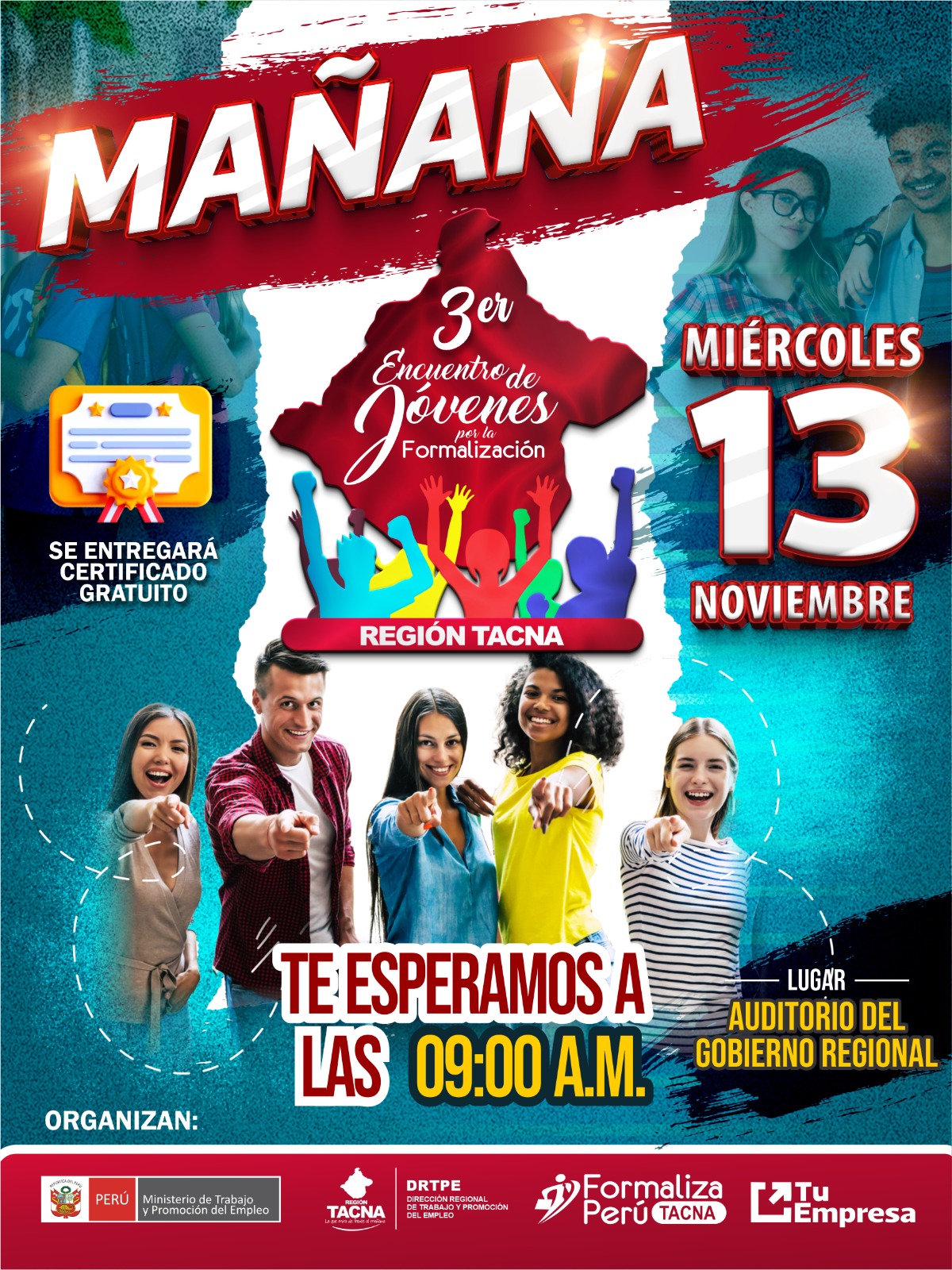 Flyer del evento