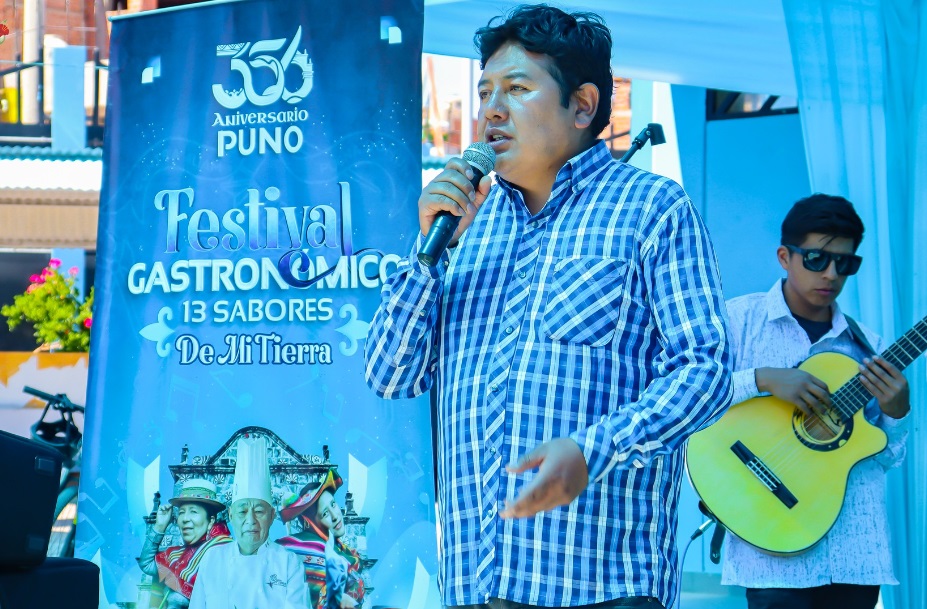 Presentación del festival "13 sabores de mi tierra"