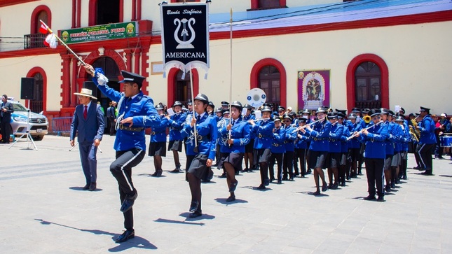 Se realizo el xi encuentro regional de bandas escolares