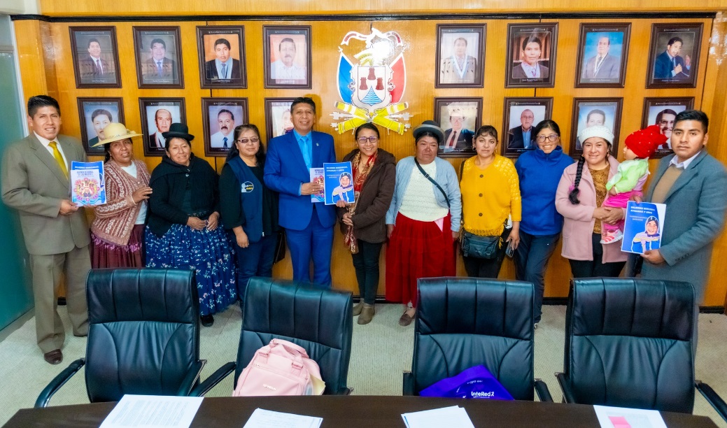 Instancia Provincial de Concertación se reúne con organizaciones de mujeres abordando temas de inclusión en entidades publicas
