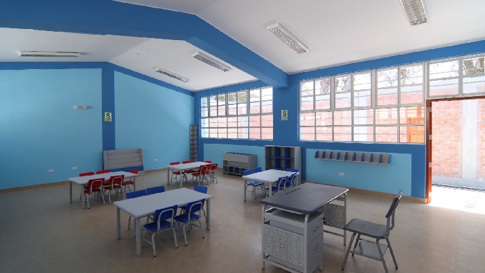 Moderna infraestructura educativa
