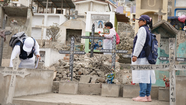 Diris Lima Sur realiza gran intervención de control vectorial en el cementerio más grande de Latinoamérica