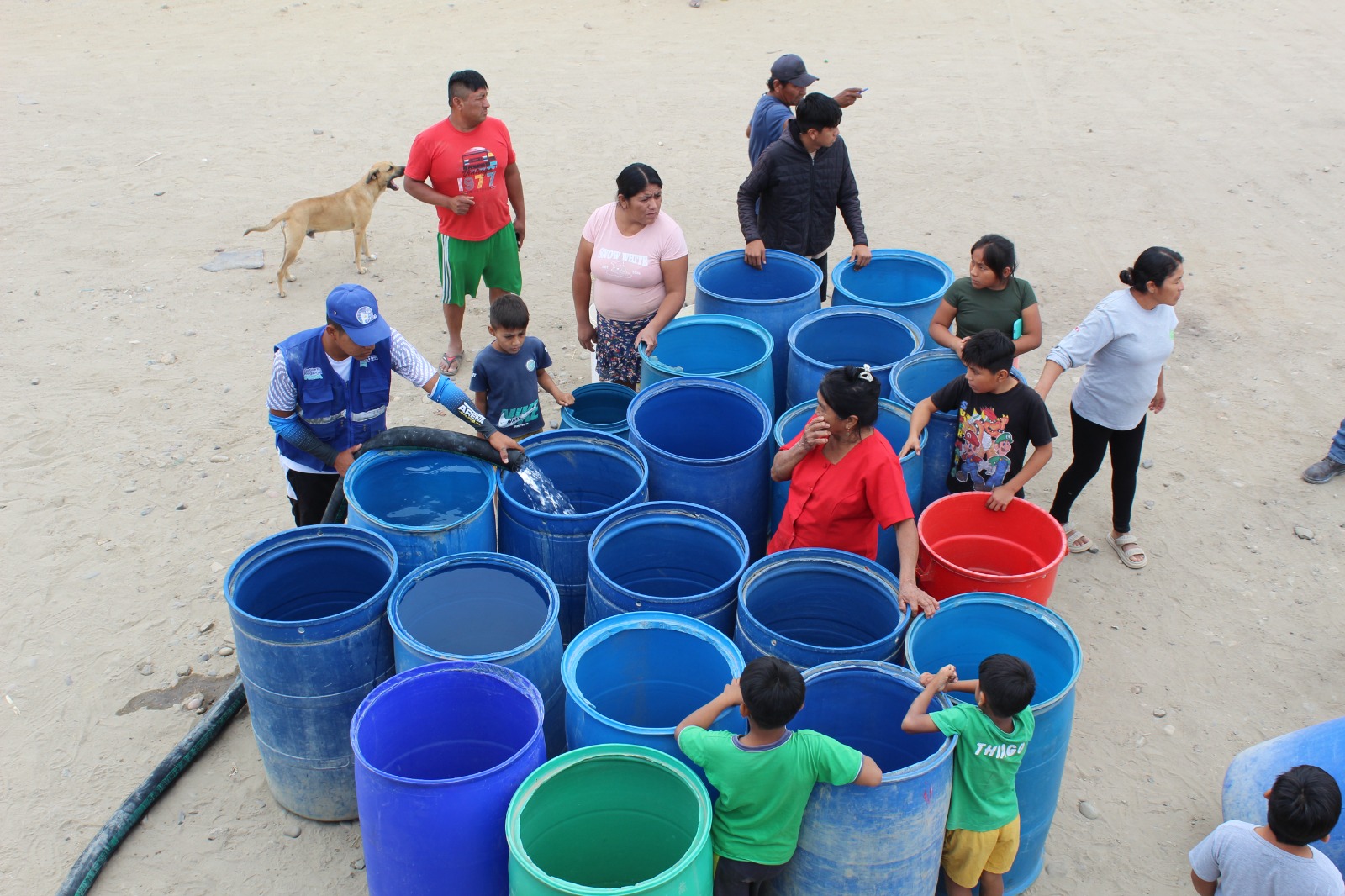 Gobierno Regional beneficia a más de 38 mil piuranos con agua potable