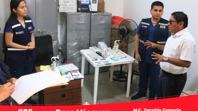 Servidores de la RIS Chilca Mala se beneficiaron con campaña de atención oftalmológica
