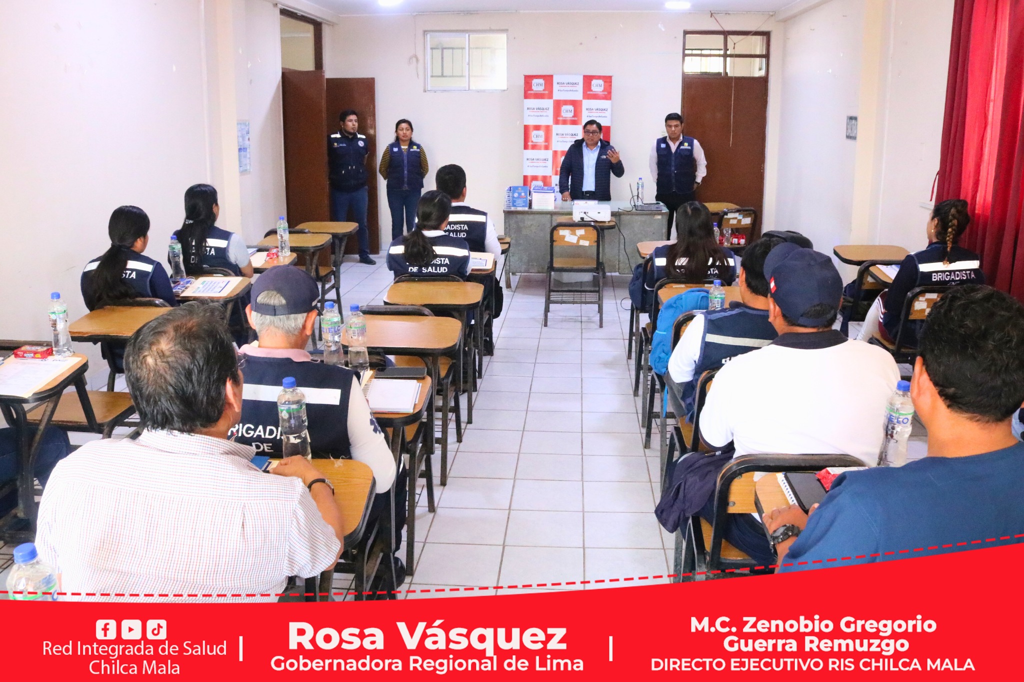 RIS Chilca Mala: “Curso Integral de RCP, Primeros Auxilios y Gestión de Riesgo de Desastres 2024"