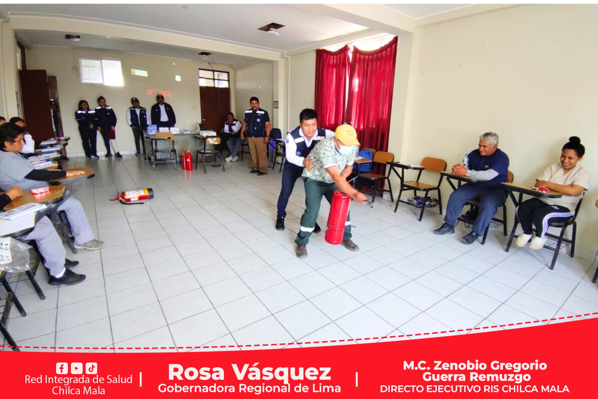 RIS Chilca Mala: “Curso Integral de RCP, Primeros Auxilios y Gestión de Riesgo de Desastres 2024"