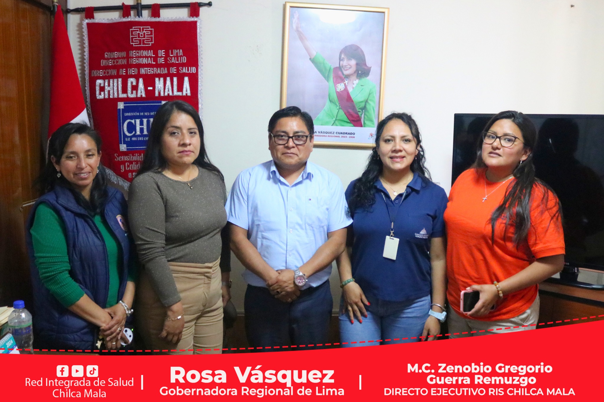 RIS Chilca Mala sostuvo reunión de coordinación con la Compañía Minera Condestable
