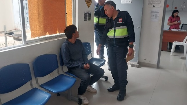 Intervienen a supuesto agresor