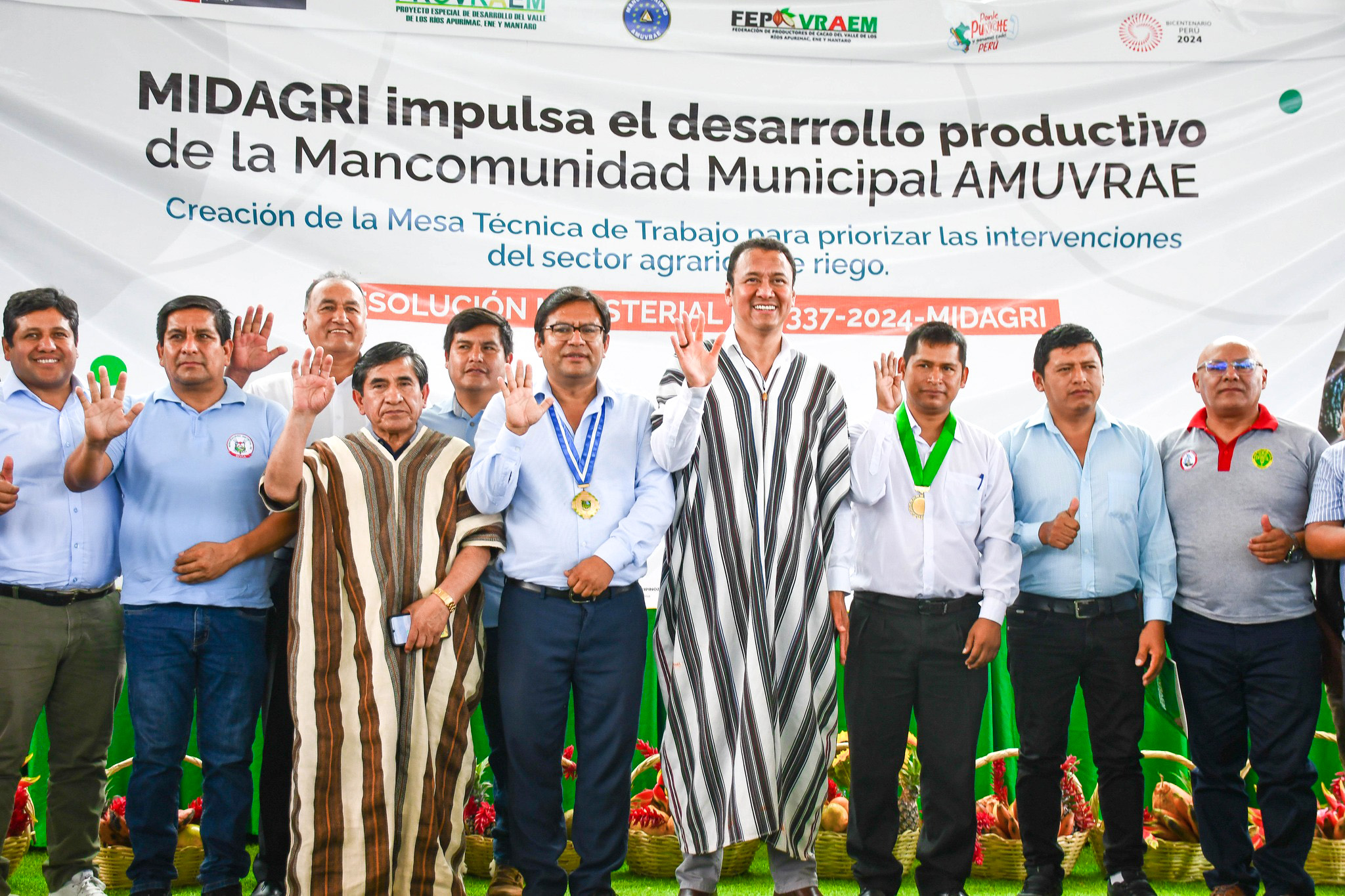 DRA Ayacucho participa en mesa de trabajo para el desarrollo del Vraem 