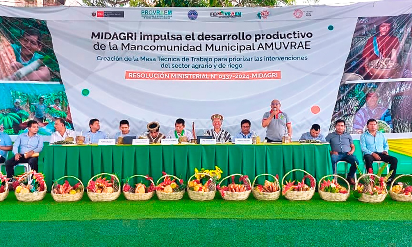 DRA Ayacucho participa en mesa de trabajo para el desarrollo del Vraem 