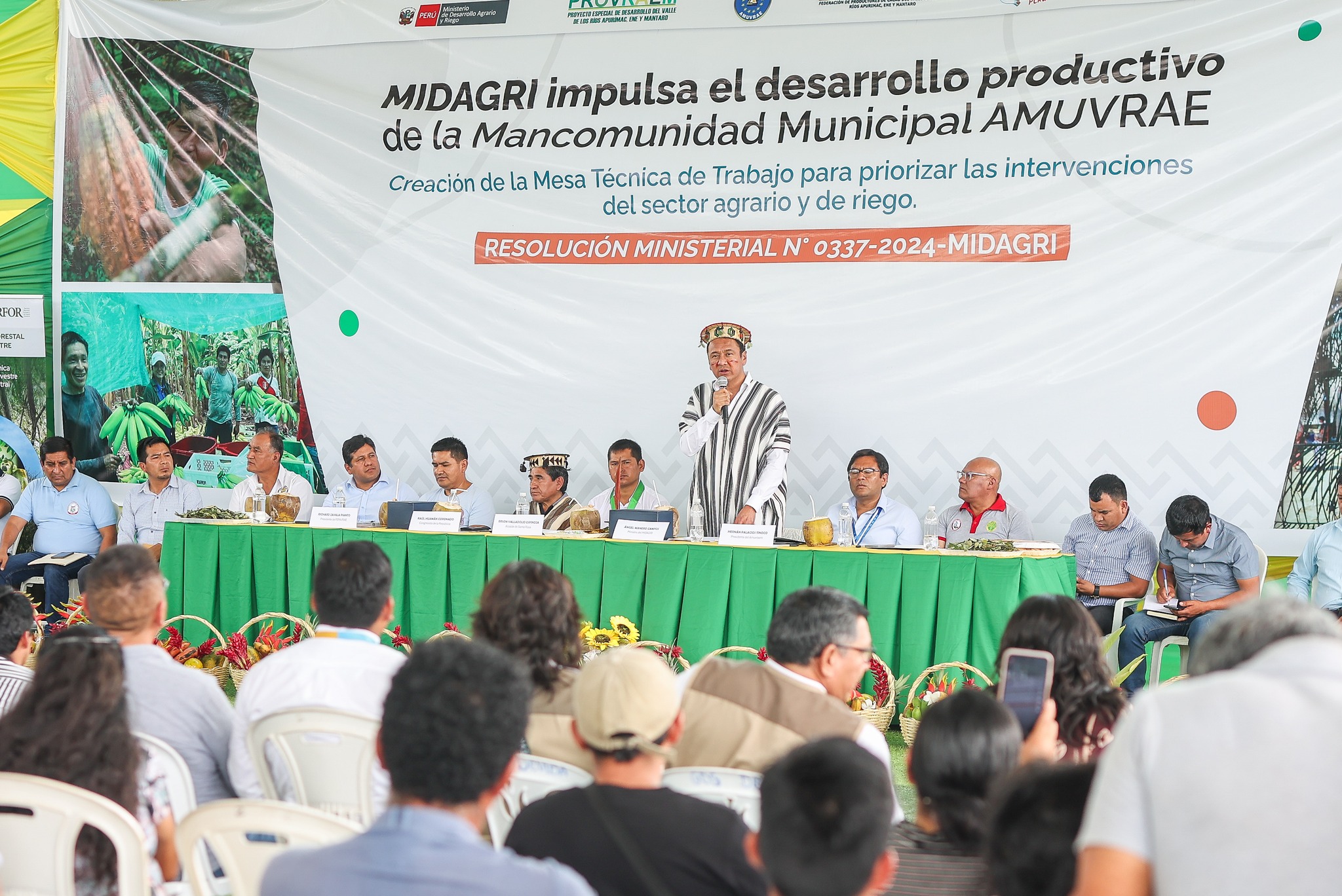 DRA Ayacucho participa en mesa de trabajo para el desarrollo del Vraem 