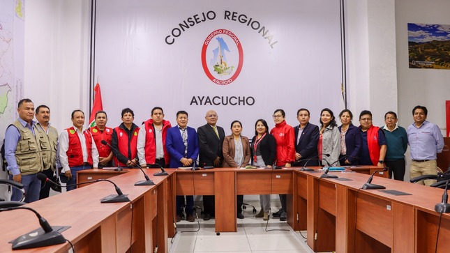 Gobierno Regional articula esfuerzos para el desarrollo productivo de Huanca Sancos 
