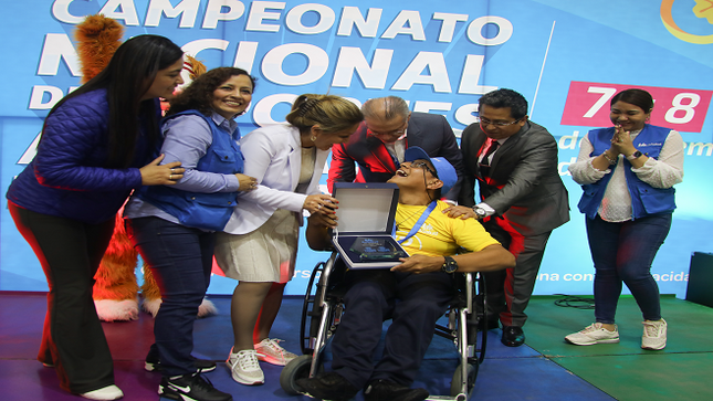 EsSalud promueve el deporte y la integración de personas con discapacidad