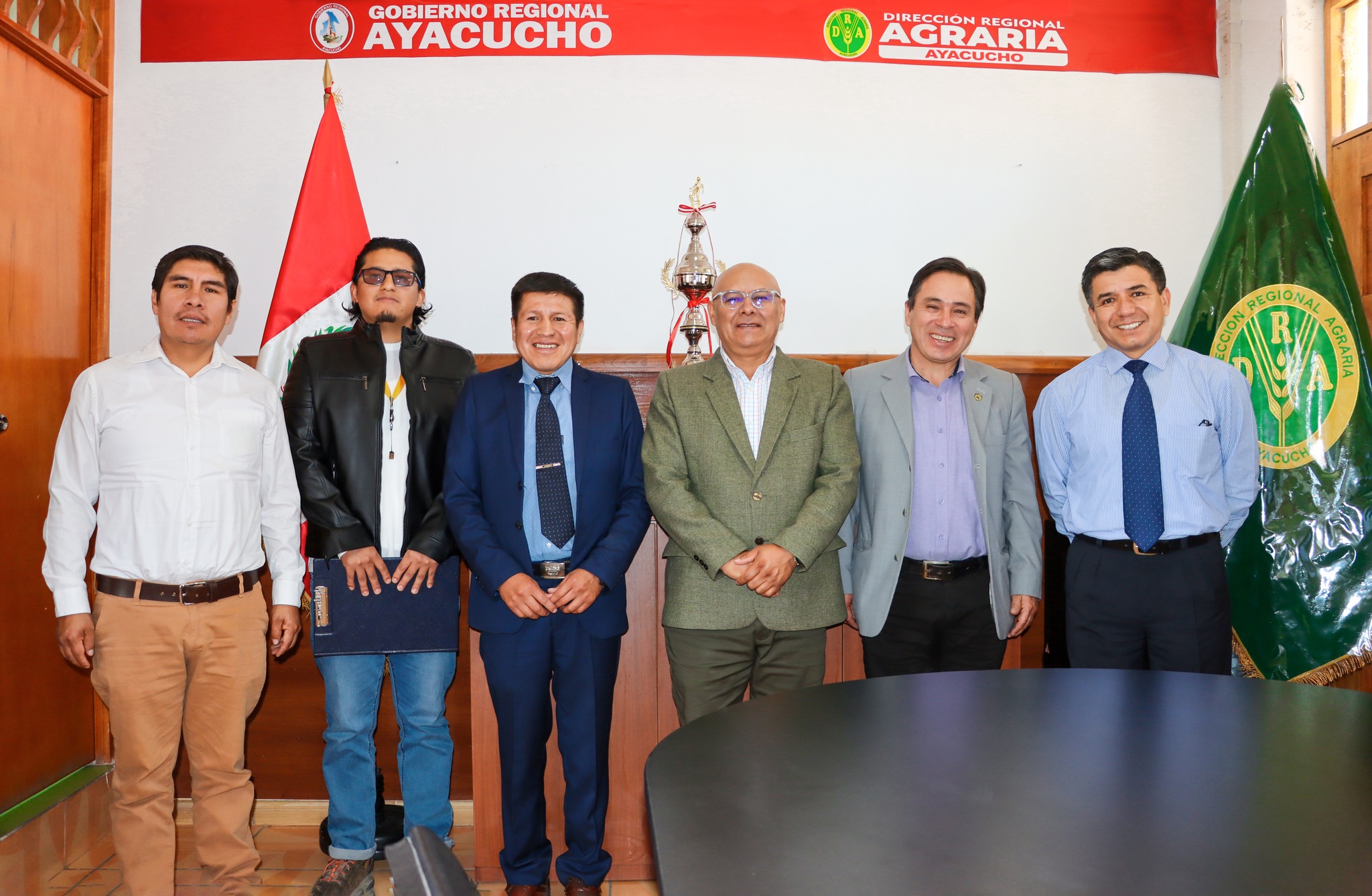 DRA Ayacucho encamina convenios para el desarrollo ambiental y fortalecimiento de la actividad ganadera 