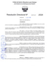 Vista preliminar de documento RESOLUCION DIRECTORAL N° 007242-2024-GR.LAMB/GRED-UGEL.CHIC