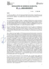 Vista preliminar de documento RESOLUCION DE GERENCIA MUNICIPAL N°191-2024-GM-MDP/T