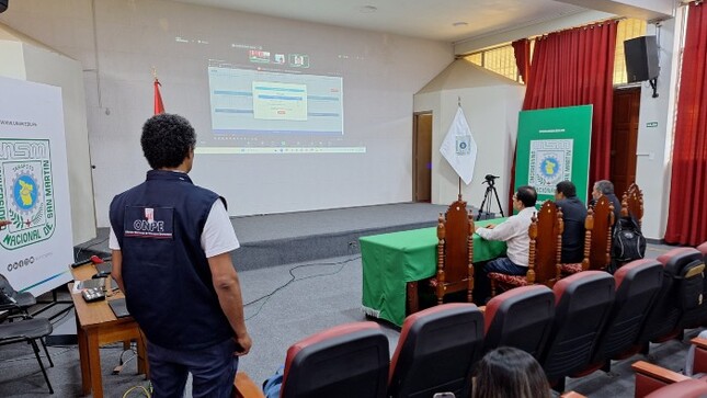 ONPE asistirá a la Universidad Nacional de San Martín en la elección de rector y vicerrectores
