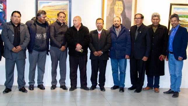 Éxito en la inauguración del noveno salón anual de arte contemporáneo en la Casa de la Cultura de Puno