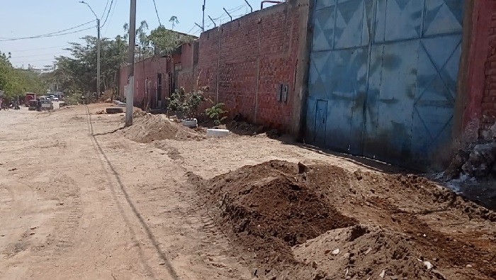 MPP recupera vías públicas en la Urb. San Ramón