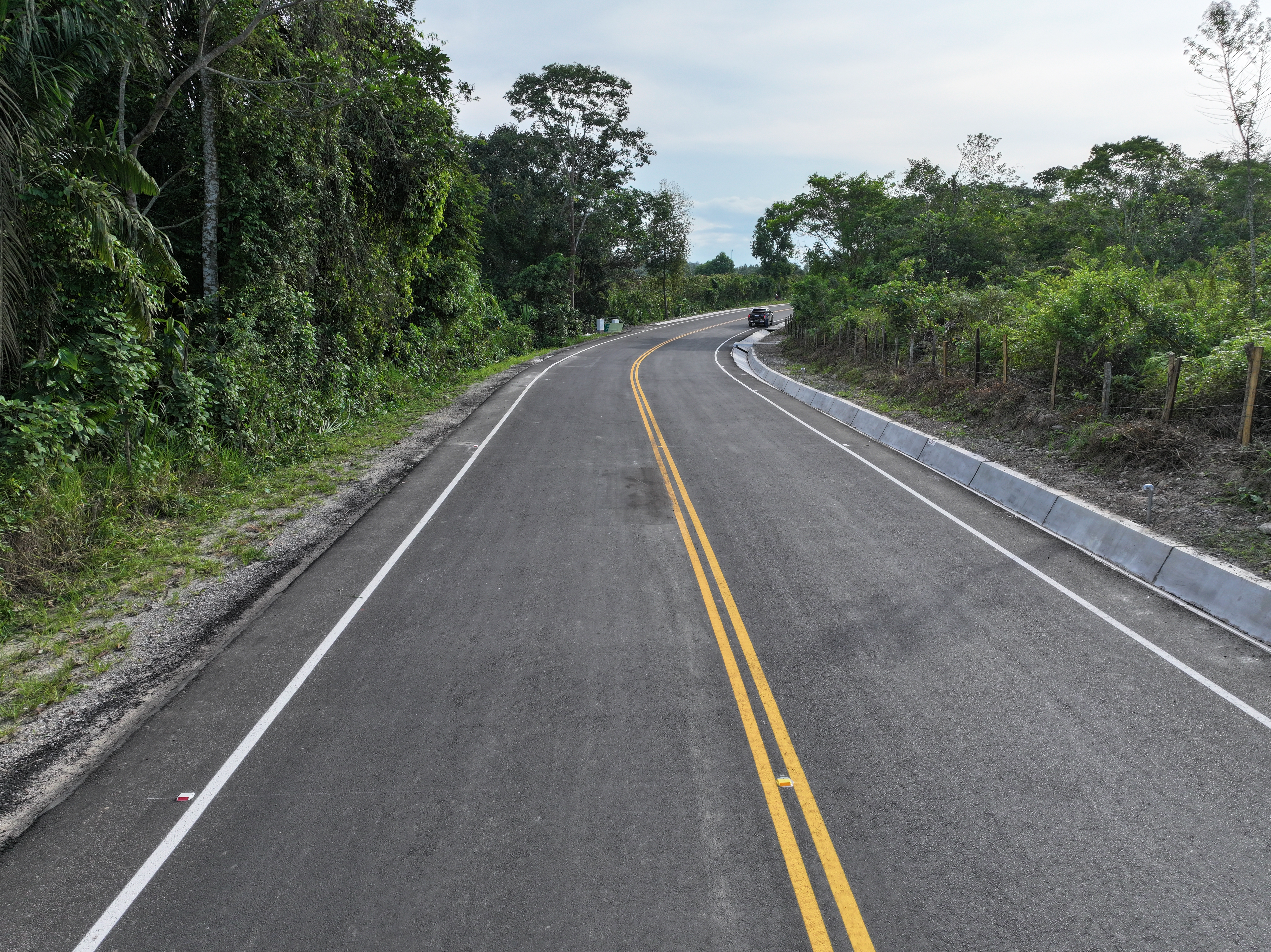 asfaltado de la carretera Puente Motilones – Sector Cococho – Puerto Tahuishco