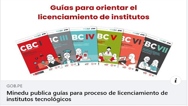 Guías Digitales para Orientar a los Institutos Tecnológicos en su Proceso de Licenciamiento 