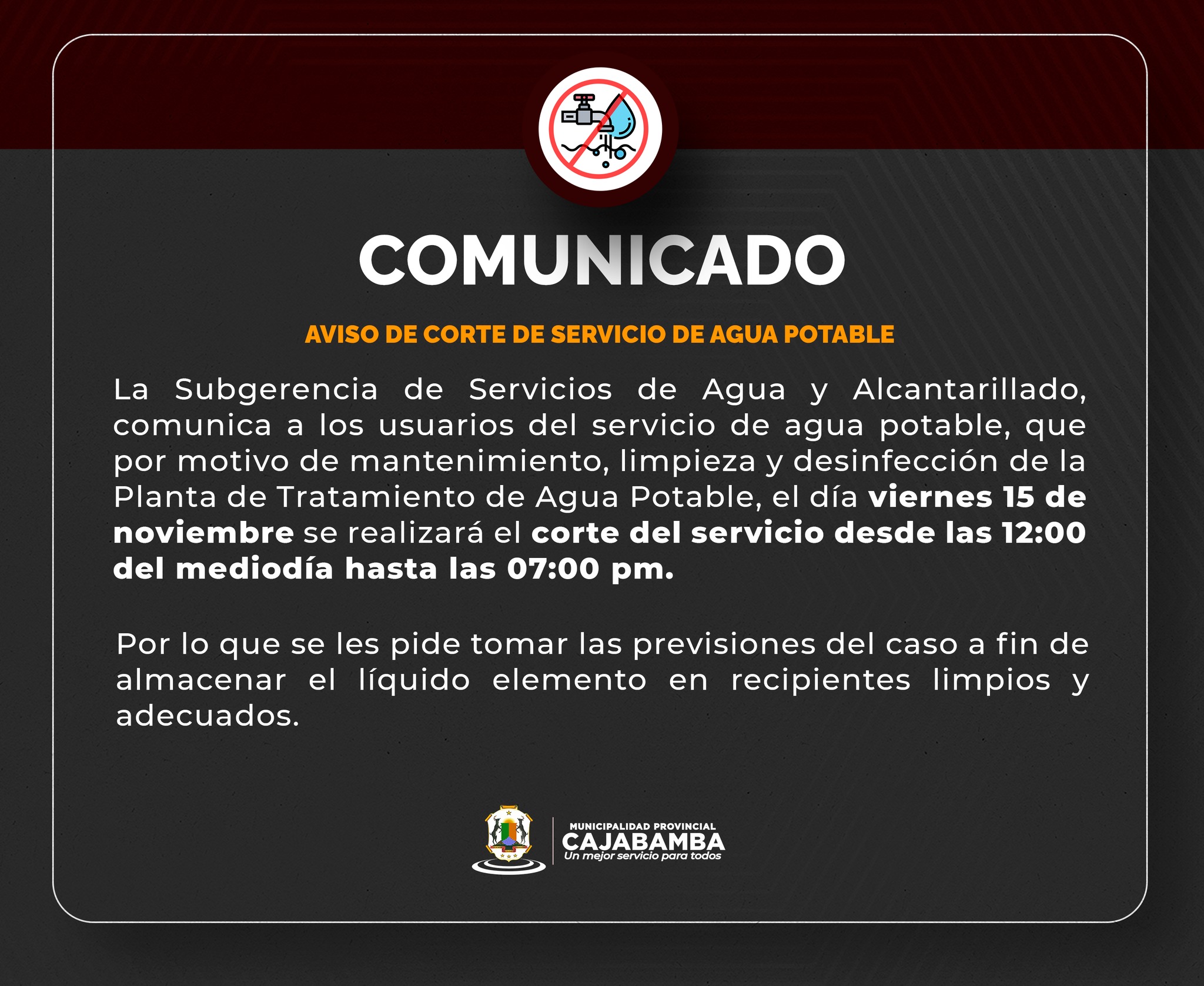 Comunicado
