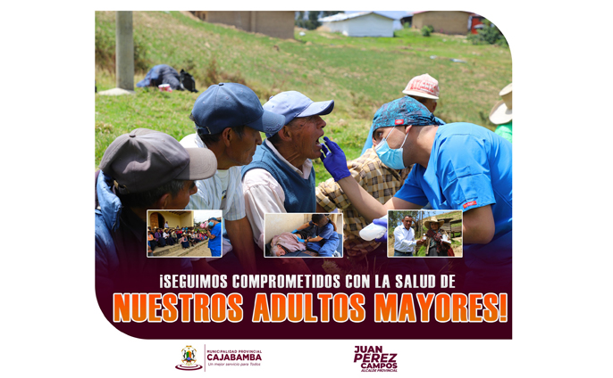 Seguimos comprometidos con la salud y bienestar de nuestros Adultos Mayores