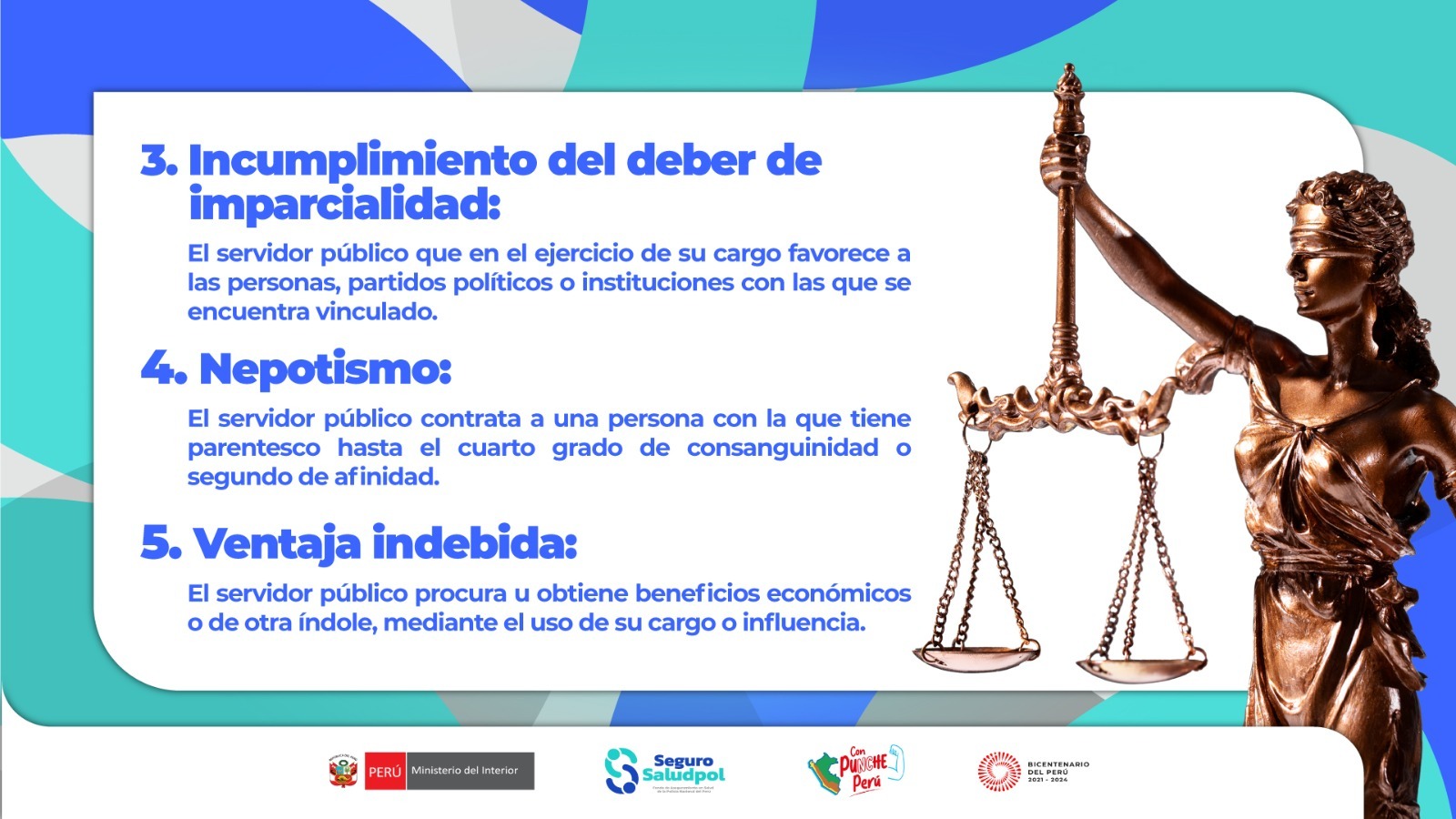 Seguro Saludpol promueve reportar los actos de corrupción ante las autoridades competentes.