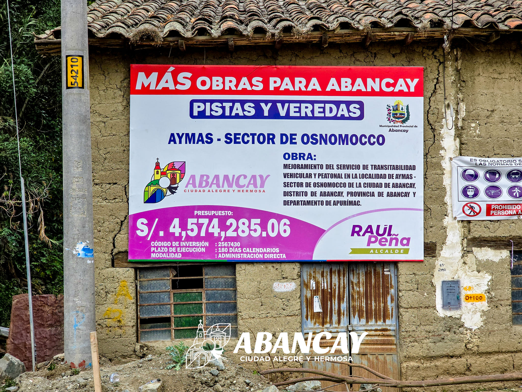 ⭕️📌¡Muy Pronto! Aymas – Osnomocco: Más De 1.3 Kilómetros De Interconexión Vial Para Abancay.
