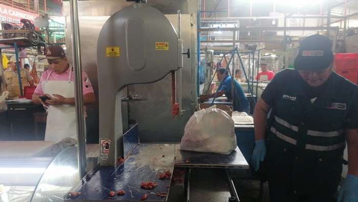 Carne decomisada