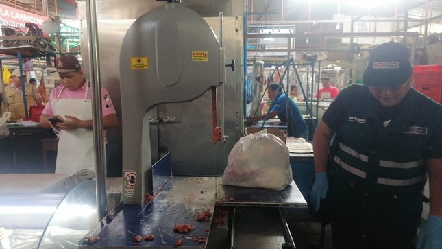 Carne decomisada