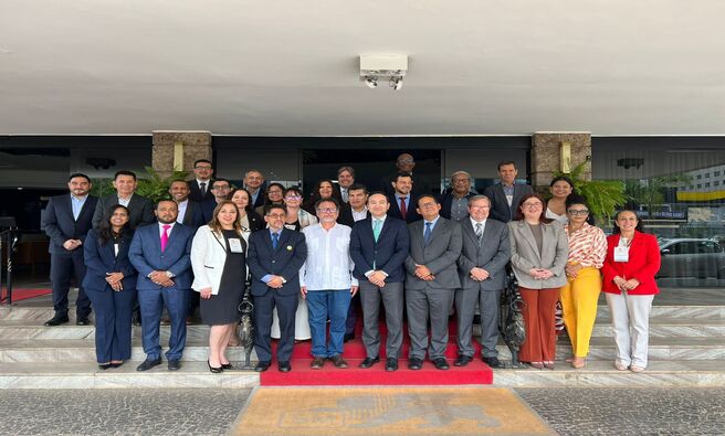 Director ejecutivo de Cofopri, Johnny Marchán Peña, participó en la X Conferencia y Asamblea Anual de la Red Interamericana de Catastro y Registro de la Propiedad 2024, en Brasil.