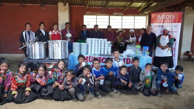 Municipalidad de Incahuasi en articulación con Qali Warma implementa cocina en IE n.° 10859
