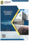 Vista preliminar de documento Directiva para la Transferencia de Documentos Archivísticos