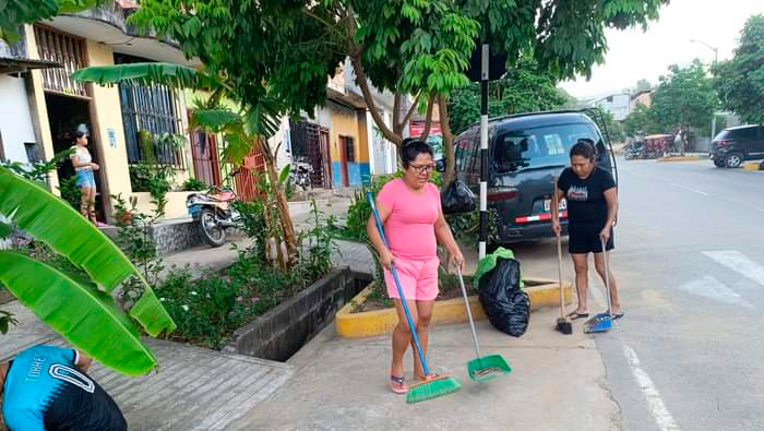 MPSM realiza mantenimiento del parque Ahuashillo.