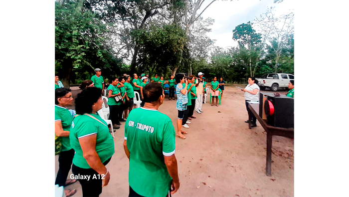 Juramentaci贸n al Comit茅 del Adulto mayor "Santa Rosa de Lima" C.P Santa Rosa de Cumbaza.
