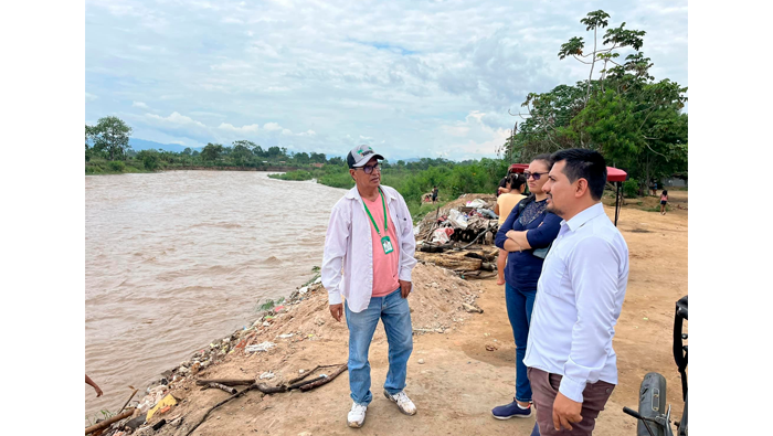 MPSM realiza constataci贸n ocular en 谩rea de extracci贸n ilegal de material agregado.