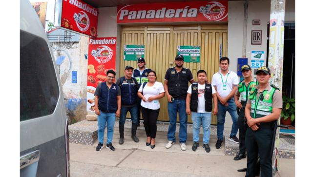Clausuran panaderías en el Jr. Jiménez Pimentel.