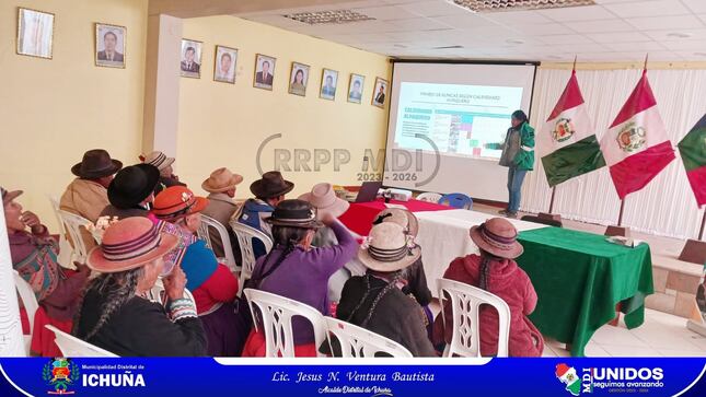 Adultos Mayores del programa Pensión 65 se capacitaron en manejo de camélidos Sudamericanos