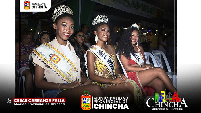 En el II Festival de Festejo, celebrado en la plaza mayor de Chincha, se destacaron cuatro figuras emblemáticas: María del Carmen Vicenta Ferreya Lobatón, Valentina Luciana Diestro Céspedes, Doña Karla Sánchez Espinoza y Diego Fabricio Melo Medrano. Estas distinguidas personas fueron honrados por la Municipalidad Provincial de Chincha (MPCH) por su excepcional labor en la promoción y preservación de la rica cultura chinchana a nivel nacional e internacional. Su compromiso y dedicación resaltan como ejemplos inspiradores, fortaleciendo los lazos comunitarios y enriqueciendo la identidad cultural de Chincha. Su contribución ha trascendido fronteras, llevando consigo el vibrante espíritu y las tradiciones arraigadas en esta tierra ancestral. La noche se llenó de gratitud y admiración por estos valiosos guardianes de la herencia cultural chinchana, cuyo legado perdurará por generaciones.