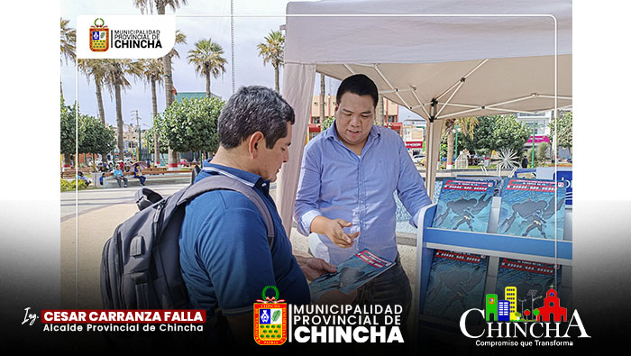 Rolando Pachas Castilla y Carlos Pachas Levano, reconocidos expertos en la cultura negra de Chincha, se congregaron en nuestro Auditorio del Museo Provincial con el propósito de compartir y narrar las profundas historias de la esclavitud en Chincha y el origen del Hatajo de Negritos y Pallitas. Sorprendieron al público con una presentación en vivo del Hatajo de Negritos, dejando una impresión duradera. Al cierre del conversatorio, el alcalde y los regidores brindaron, clausurando así esta enriquecedora actividad.