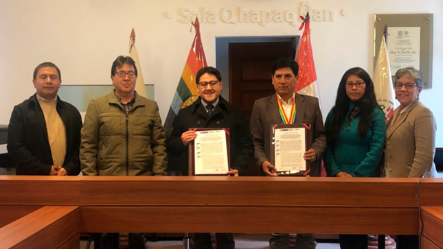 Firma de Convenio