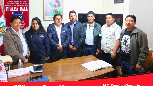 Director Ejecutivo de la RIS Chilca Mala se reúne con Alcalde de Santo Domingo de los Olleros y Presidente de la Comunidad de Matará