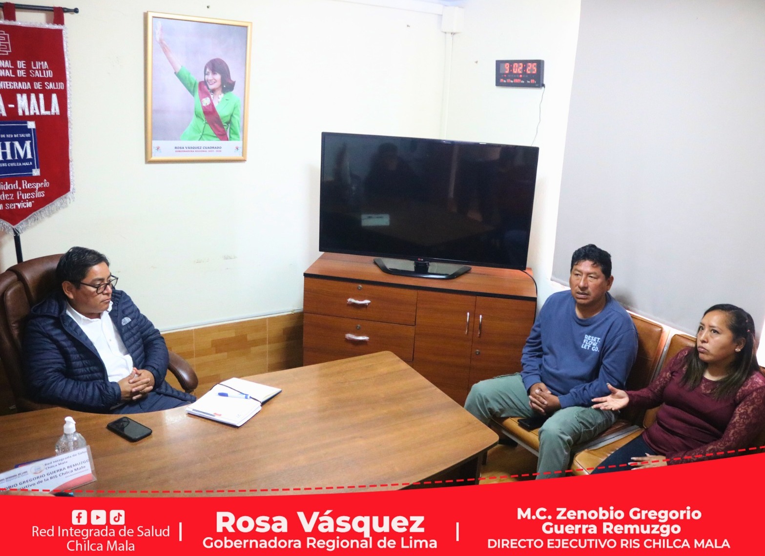 Director Ejecutivo se reúne con personal asistencial - pilotos de ambulancia