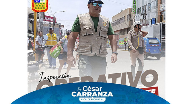 🔰Recuperando los espacios públicos de la ciudad, la Municipalidad Provincial de Chincha a través del departamento de Transporte en conjunto a la PNP de Chincha, sigue realizando a diario el operativo destinado a ordenar el tránsito en las zonas más congestionadas de la ciudad, tales como la Calle Sucre, Benavides, Caquetá y Túpac Amaru. 
Seguiremos realizando estos operativos porque es fundamental recuperar el principio de autoridad en la Provincia para garantizar la seguridad y el bienestar de todos los ciudadanos.