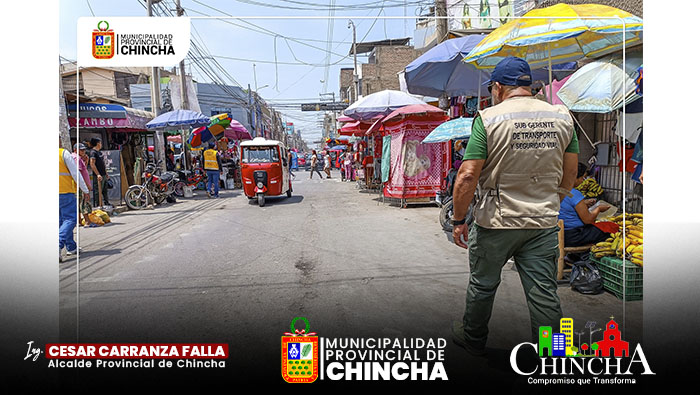 🔰Recuperando los espacios públicos de la ciudad, la Municipalidad Provincial de Chincha a través del departamento de Transporte en conjunto a la PNP de Chincha, sigue realizando a diario el operativo destinado a ordenar el tránsito en las zonas más congestionadas de la ciudad, tales como la Calle Sucre, Benavides, Caquetá y Túpac Amaru.
Seguiremos realizando estos operativos porque es fundamental recuperar el principio de autoridad en la Provincia para garantizar la seguridad y el bienestar de todos los ciudadanos.
