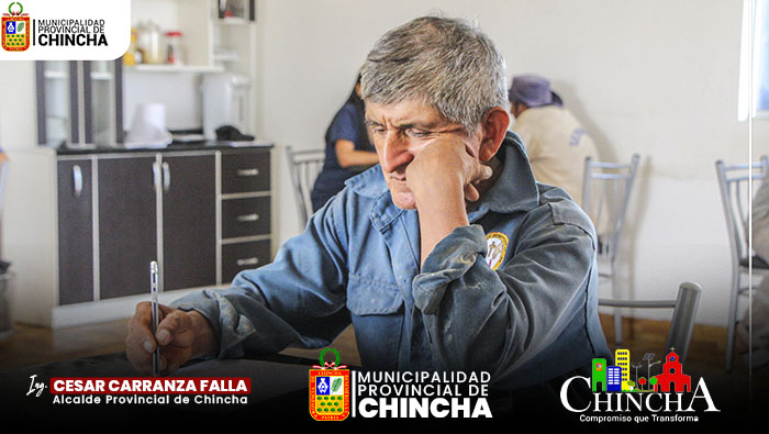 🔰El equipo de Psicólogos de la DEMUNA Provincial, en coordinación con la sociedad de beneficencia, realizaron una evaluación psicológica individual a cada uno de los trabajadores del cementerio general de Chincha, con el fin de promover una buena salud mental y un buen desarrollo integral en cada uno de ellos, al tener contacto directo con la población en momentos difíciles.
La entidad municipal, continúa trabajando de manera ardua con la finalidad de brindar mejores servicios a la comunidad y población en general.