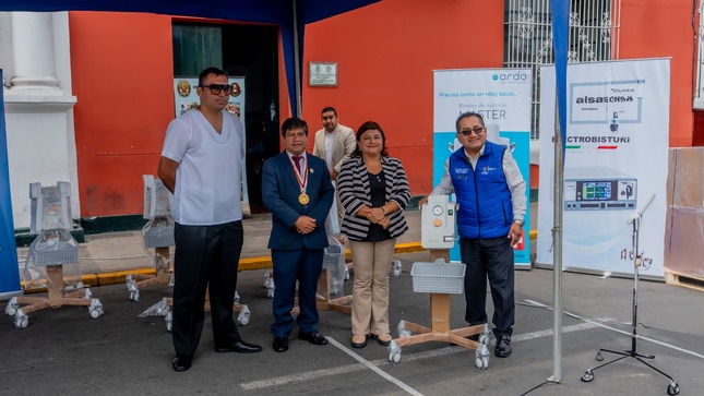 Gore invirtió s/ 5 millones en equipamiento de sala de operaciones del hospital de Tayabamba